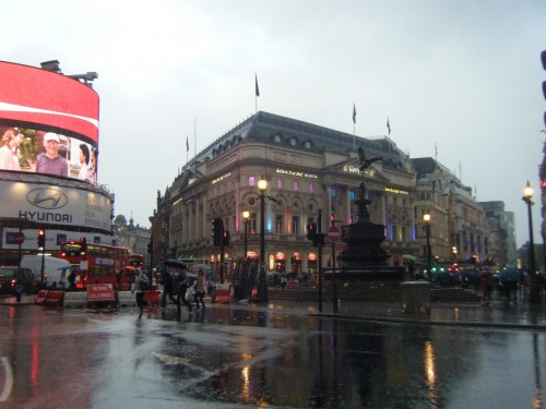 Regen in London - was sonst ;)